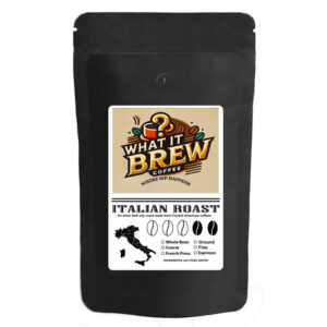 What It Brew Italian Roast Coffee - Ground 12 Oz