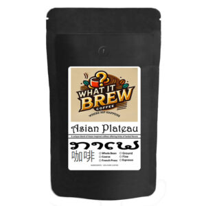 What It Brew Asian Blend Medium Roasted Ground Coffee 12 Oz