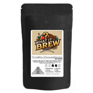 What It Brew Latin American Coffee - Ground 12 Oz